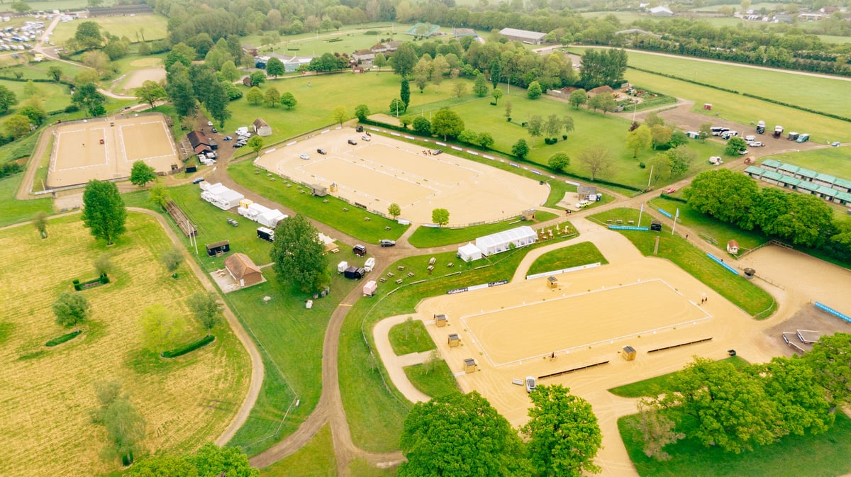 Case Study: Dressage arena at Hickstead